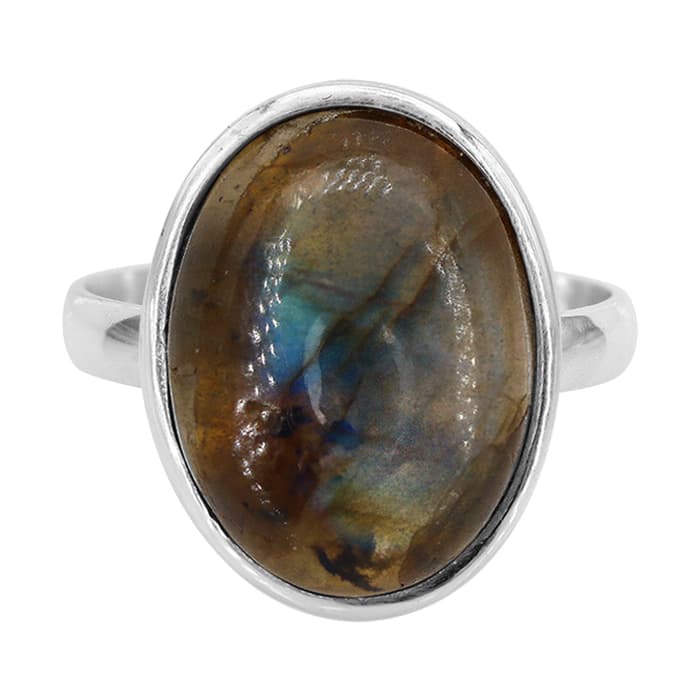 Labradorite Silver Ring