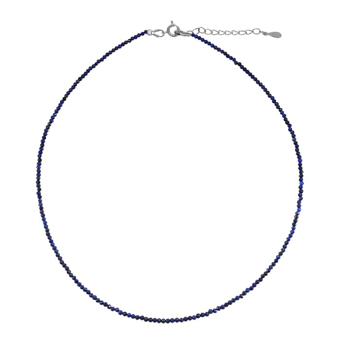Lapis Lazuli Silver Necklace