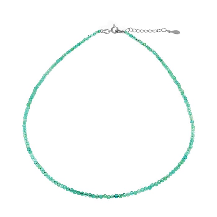 Amazonite Silver Necklace