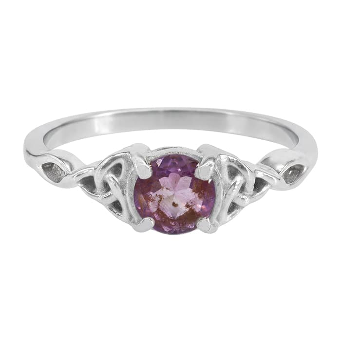 Amethyst Silver Ring