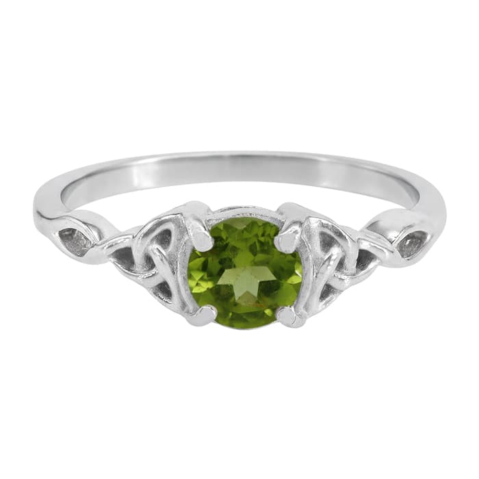 Peridot Silver Ring