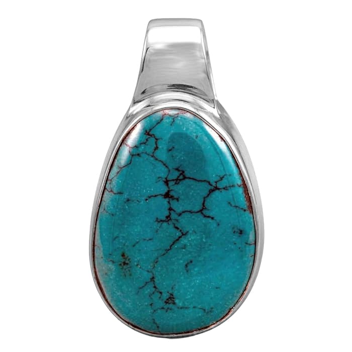 Turquoise Silver Pendant