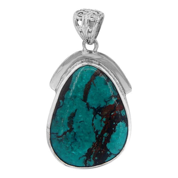 Turquoise Silver Pendant