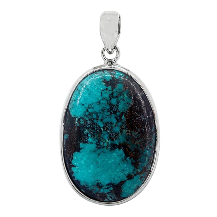 Turquoise Silver Pendant