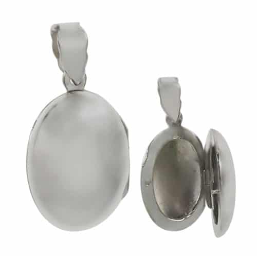 Oval Silver Locket
