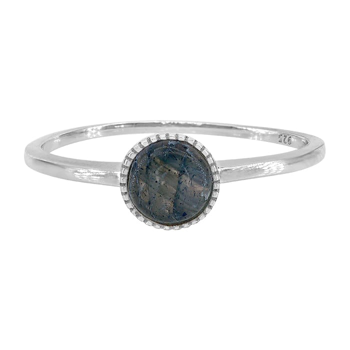 Labradorite Silver Ring