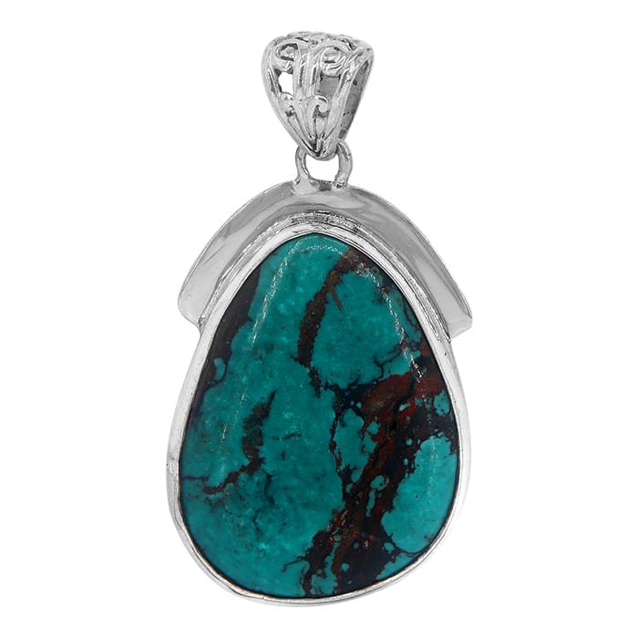 Turquoise Silver Pendant
