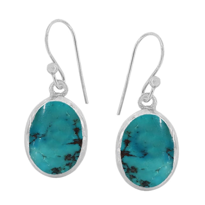 Turquoise Earring Silver Earrings