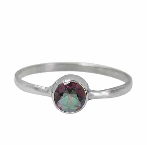 Amethyst Silver Ring