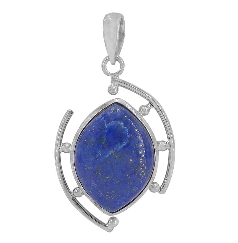 Lapis Lazuli Silver Pendant