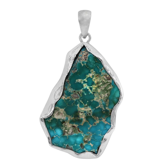 Arizona Turquoise Silver Pendant