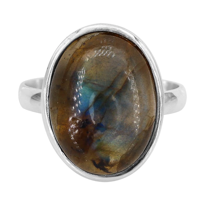 Labradorite Silver Ring