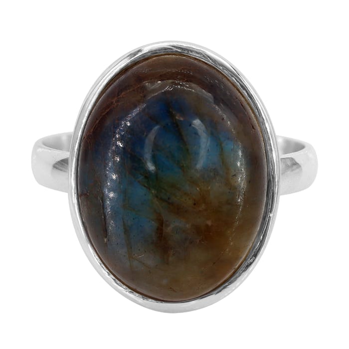 Labradorite Silver Ring