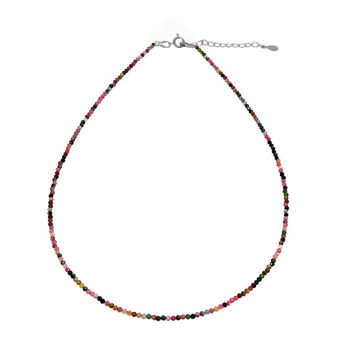 Tourmaline Silver Necklace