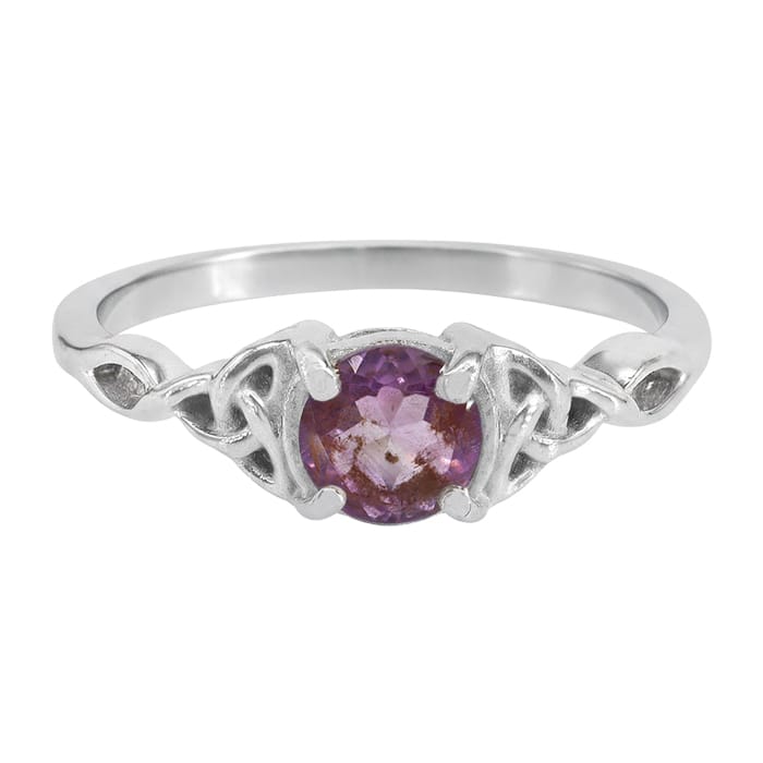 Amethyst Silver Ring